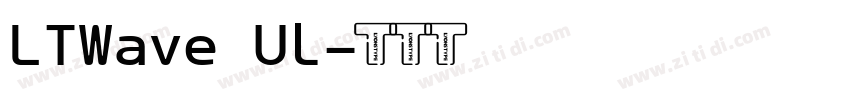 LTWave Ul字体转换